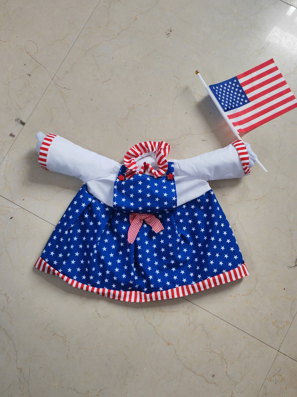 大鹅美国250周年庆礼服 Goose U.S. 250th Anniversary Dress