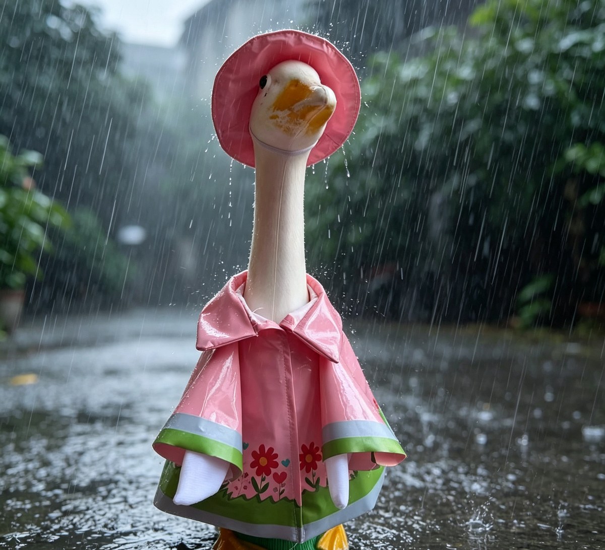 大鹅雨衣 Goose Raincoat