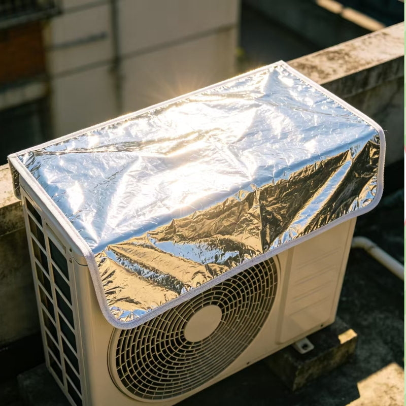 空调外机防晒防雨护罩